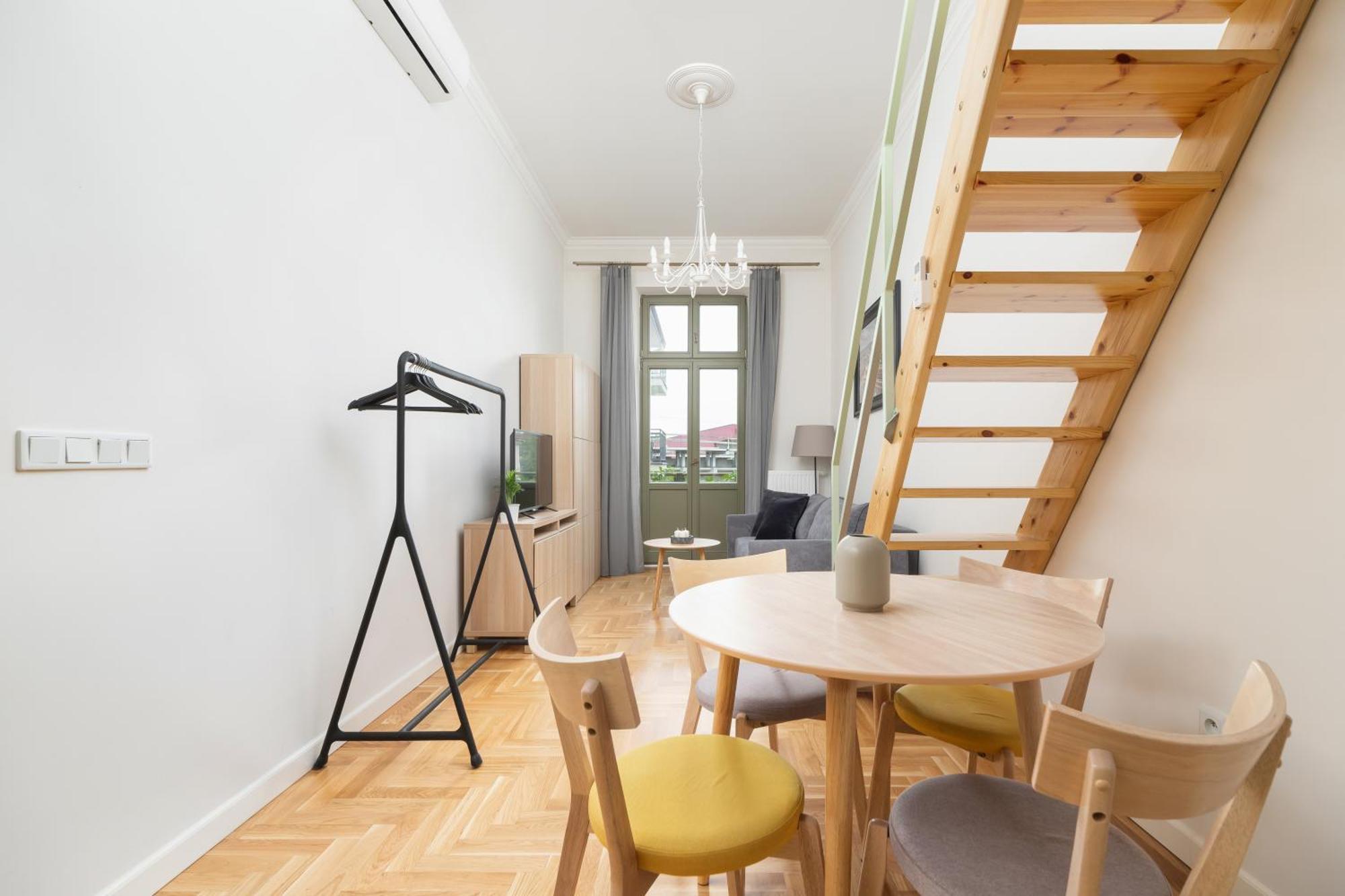 Apartment With Balcony - Dietla 109 Street Krakow